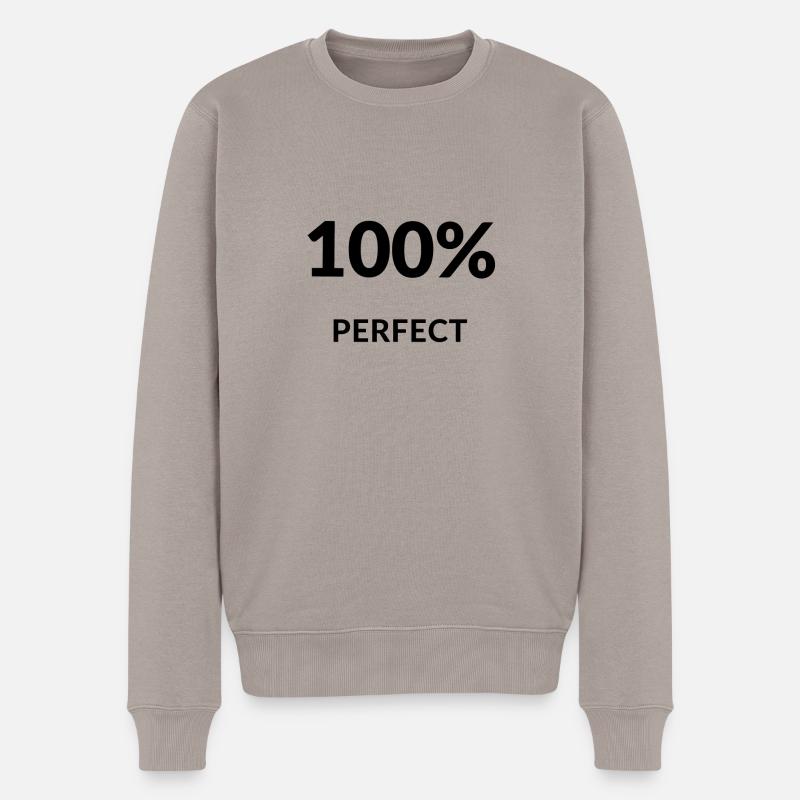 100 pour cent - Pull Premium bio Homme - taupe