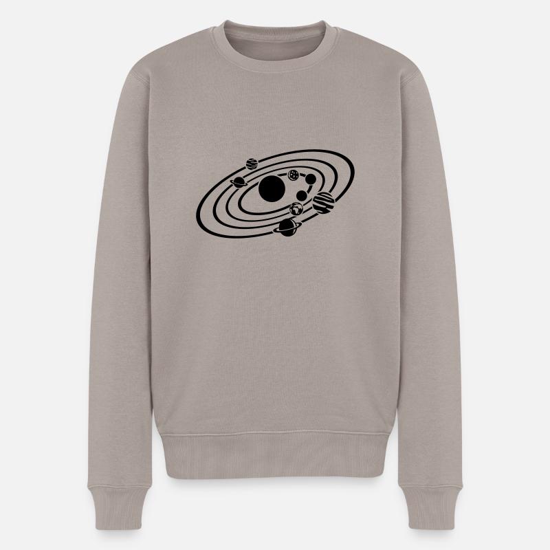 Planète - Pull Premium bio Homme - taupe