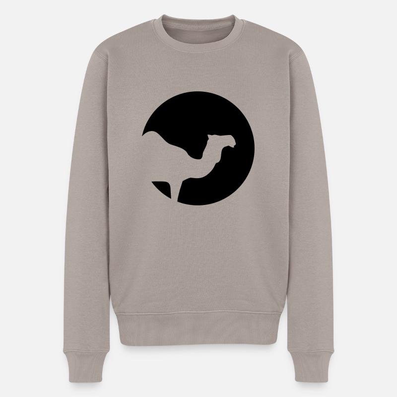 Chameau - Pull Premium bio Homme - taupe