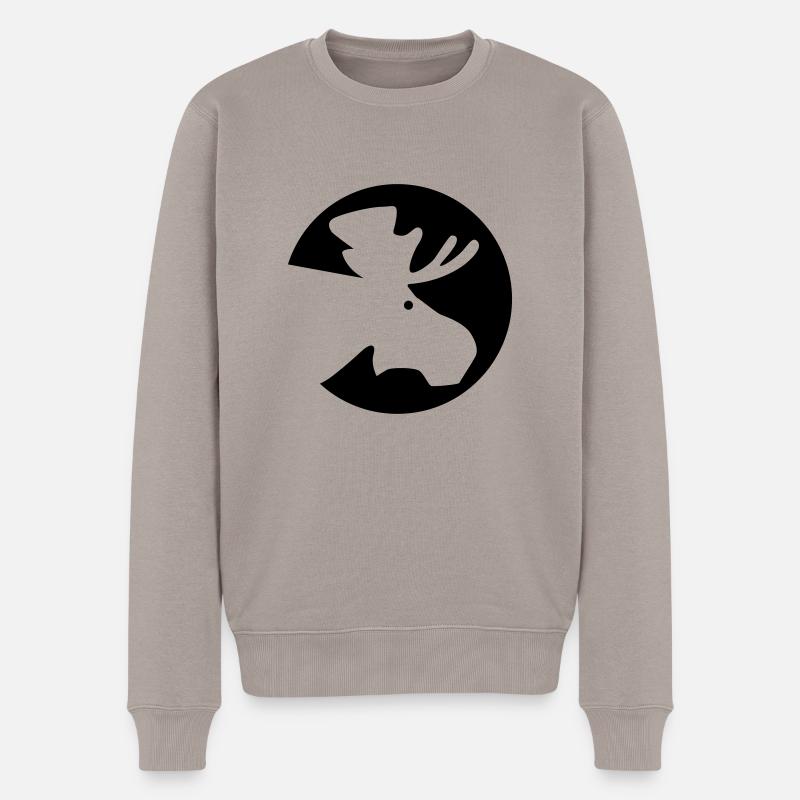 Caribou - Pull Premium bio Homme - taupe