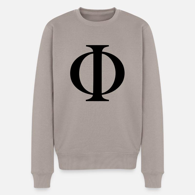 phi - Pull Premium bio Homme - taupe