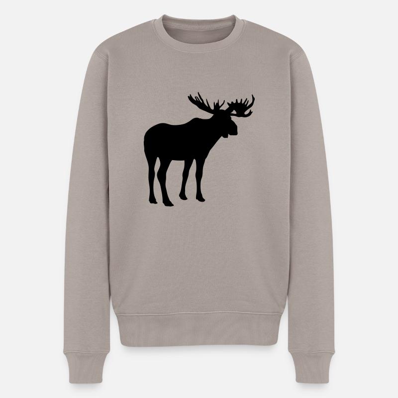 le Canada - élan - Pull Premium bio Homme - taupe