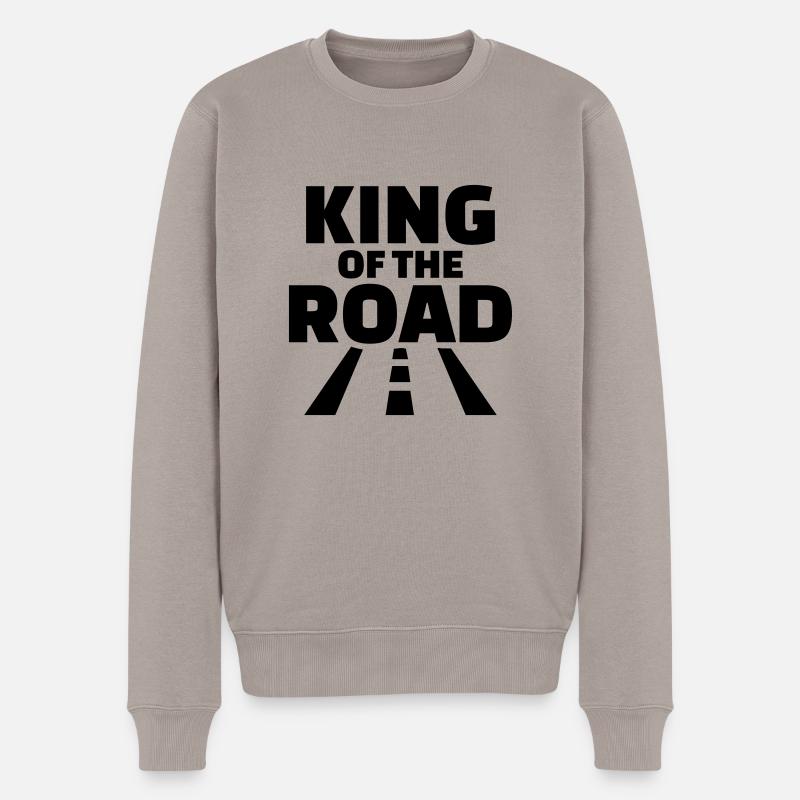 Trucker - Pull Premium bio Homme - taupe
