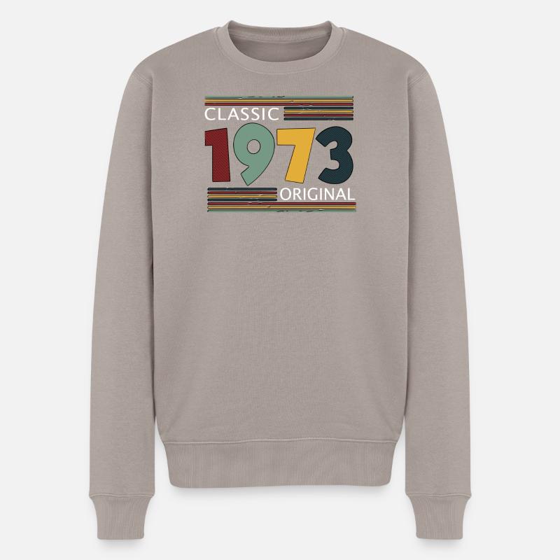 Classique 1973 Original - Pull Premium bio Homme - taupe