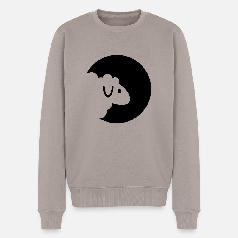 Mouton - Pull Premium bio Homme - taupe