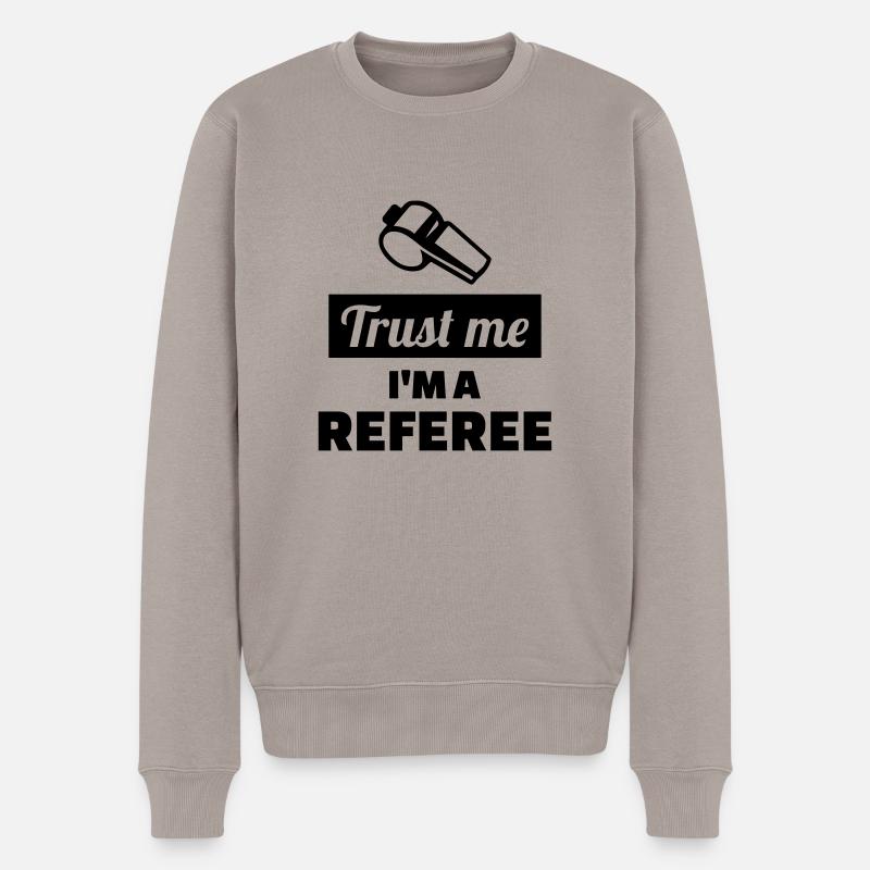 Arbitre - Pull Premium bio Homme - taupe