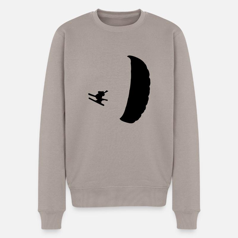 Speedflying / Speedriding /Speedgliding - Pull Premium bio Homme - taupe