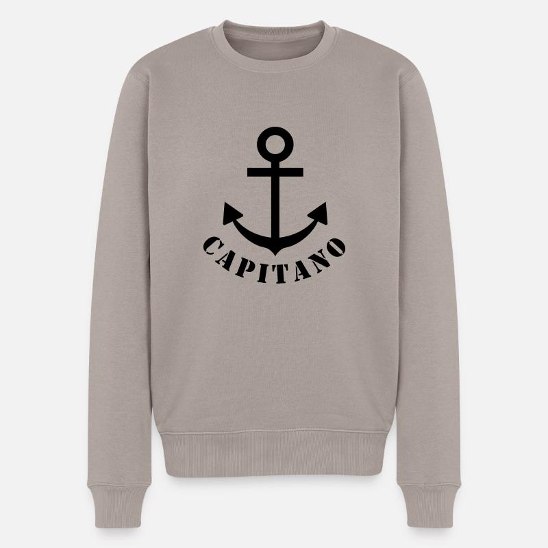 capitano - Pull Premium bio Homme - taupe