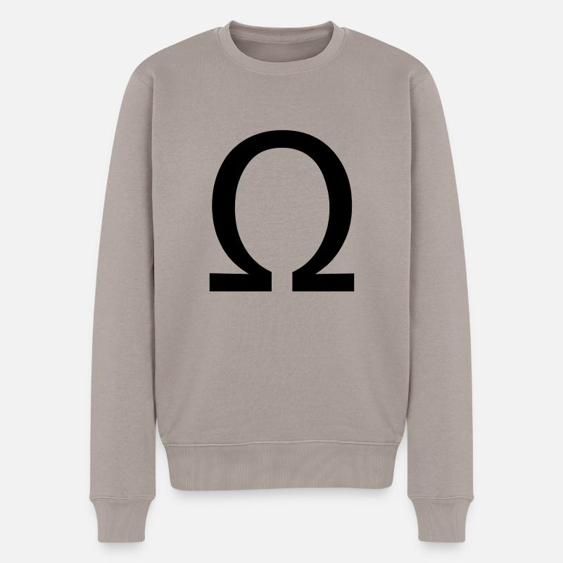 ohm - Pull Premium bio Homme - taupe
