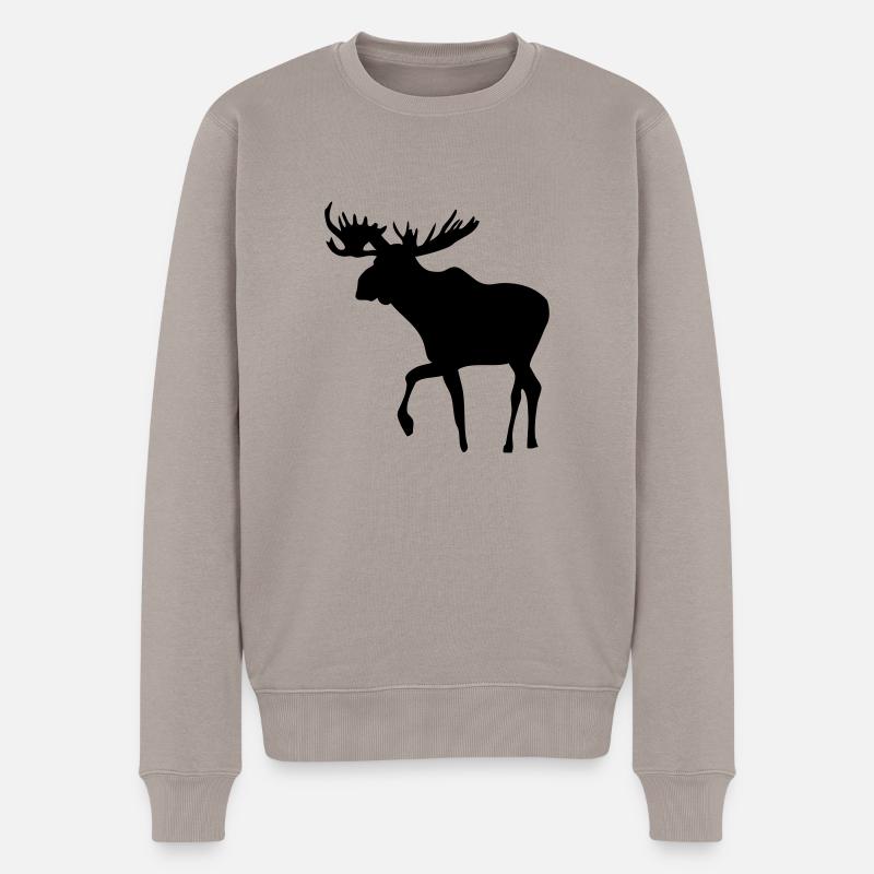 le Canada - élan - Pull Premium bio Homme - taupe
