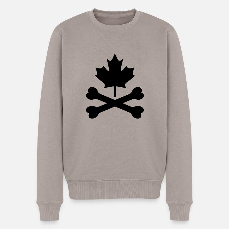 bad canada ahorn - Pull Premium bio Homme - taupe