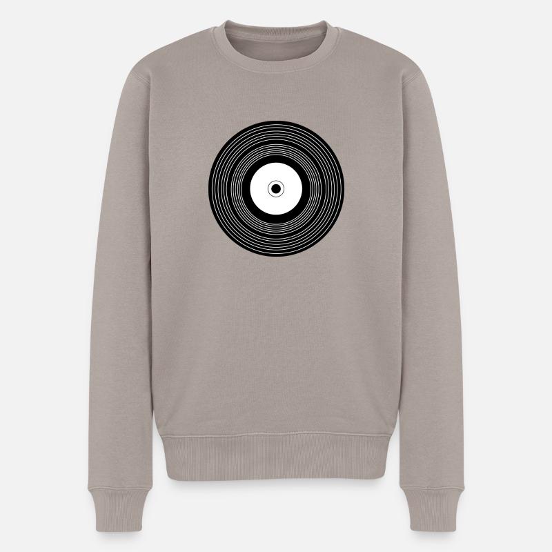 record - Pull Premium bio Homme - taupe
