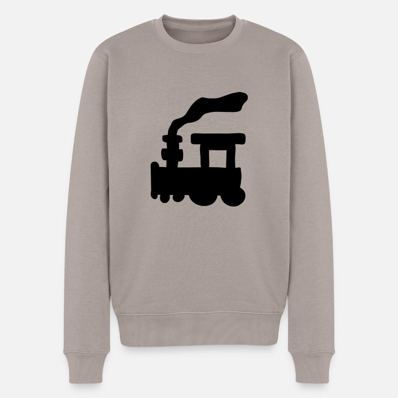 Small Train - Pull Premium bio Homme - taupe