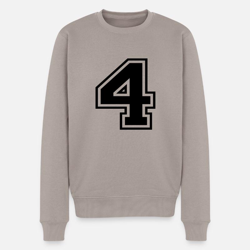 4 - Pull Premium bio Homme - taupe