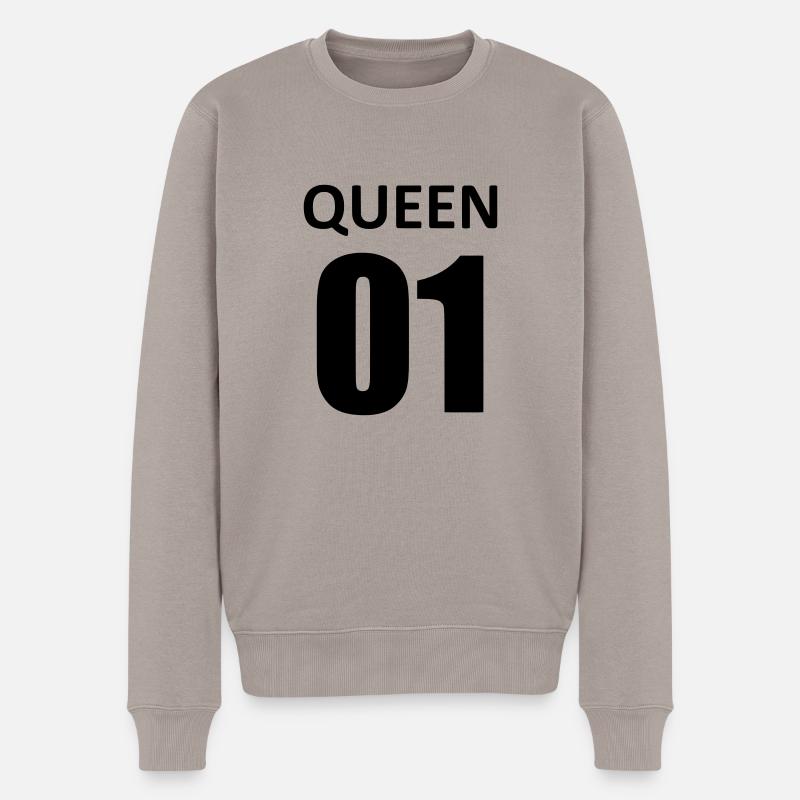 queen 01 - Pull Premium bio Homme - taupe
