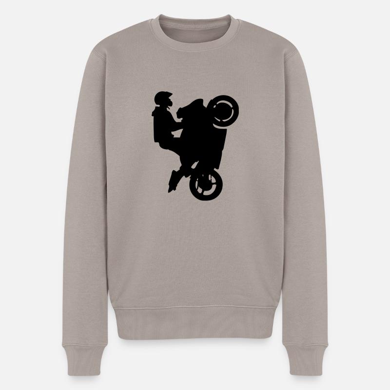 Wheeling - Pull Premium bio Homme - taupe