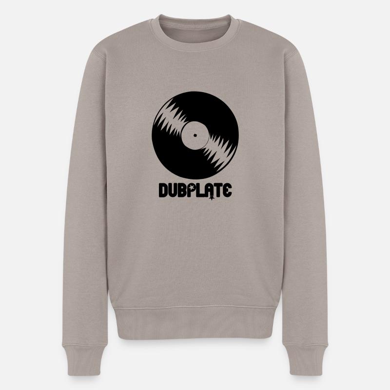 Dubplate - Pull Premium bio Homme - taupe