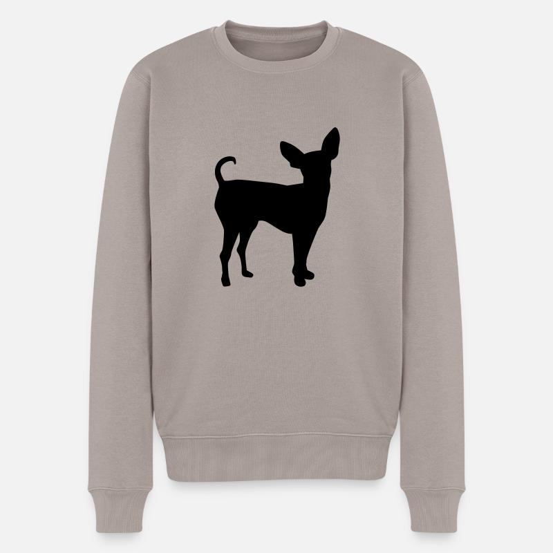 Prague Ratter - Pull Premium bio Homme - taupe