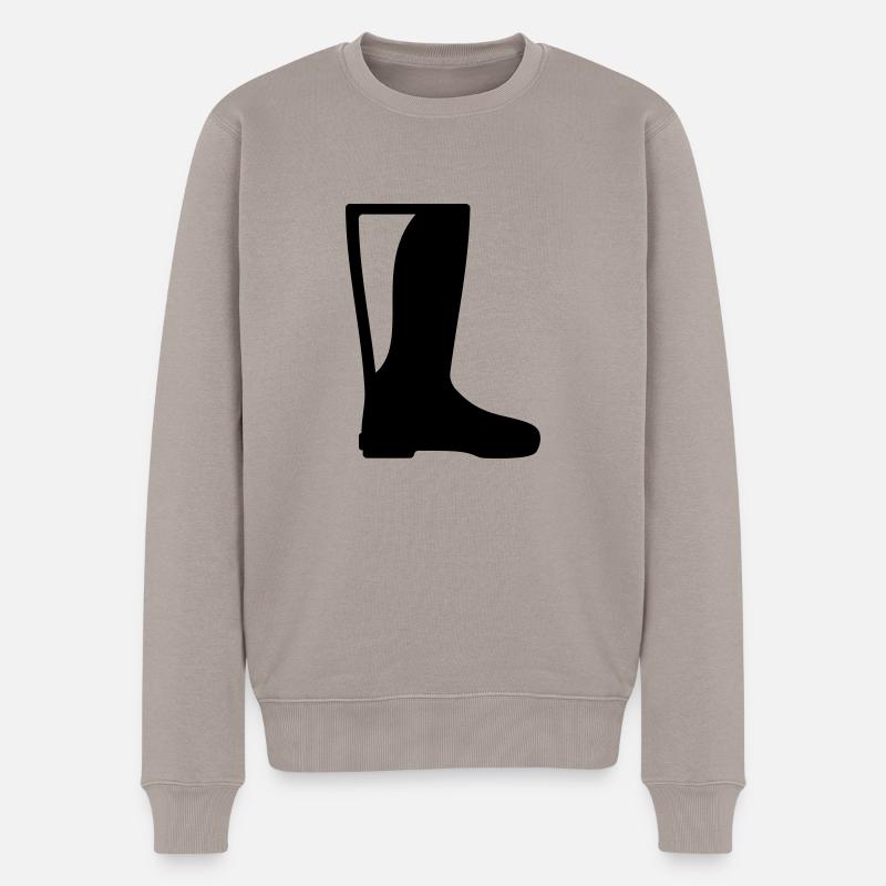 Bottes - Pull Premium bio Homme - taupe