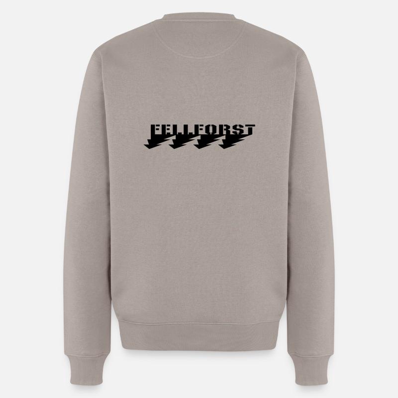 fellforst_hefazobbf - Männer Premium Bio Pullover - Taupe