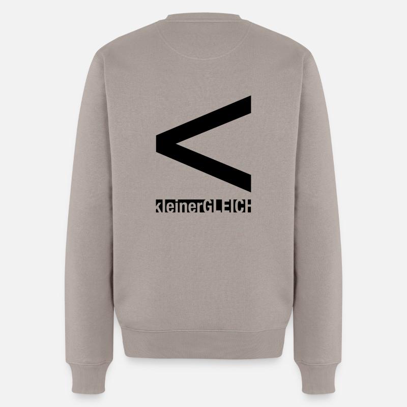 Kempen Skyline - Männer Premium Bio Pullover - Taupe