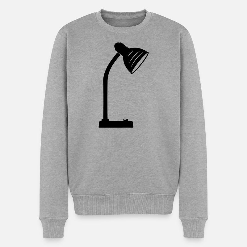Lampes d’éclairage lampe de bureau - Pull Premium bio Homme - gris chiné