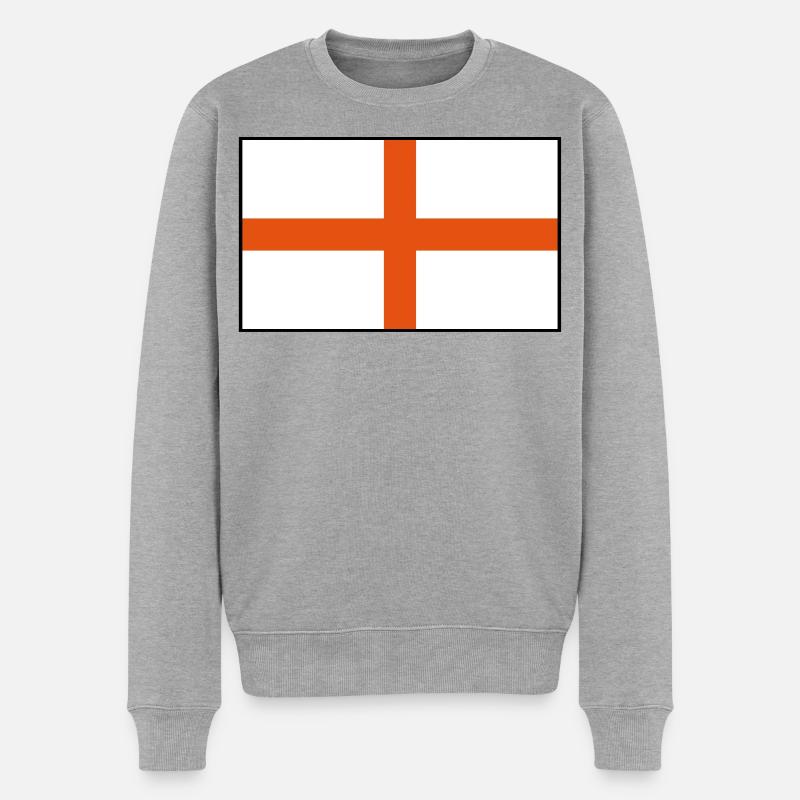 Indicateur d’Angleterre 2 - Pull Premium bio Homme - gris chiné