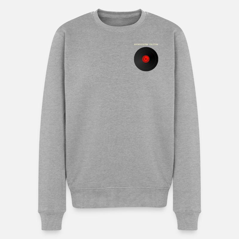 Original Dub - Männer Premium Bio Pullover - Grau meliert