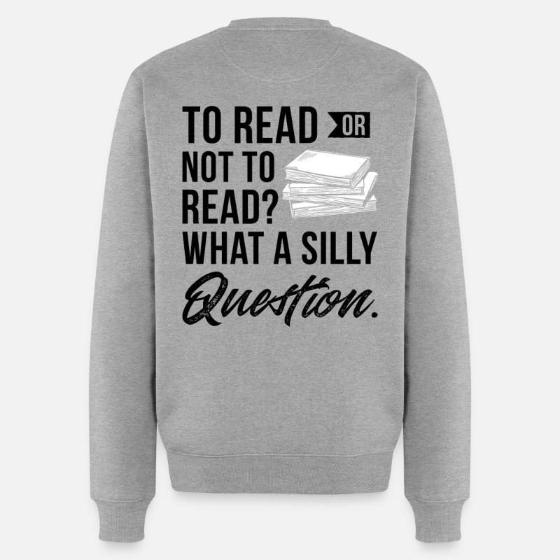 Lehrer - Männer Premium Bio Pullover - Grau meliert