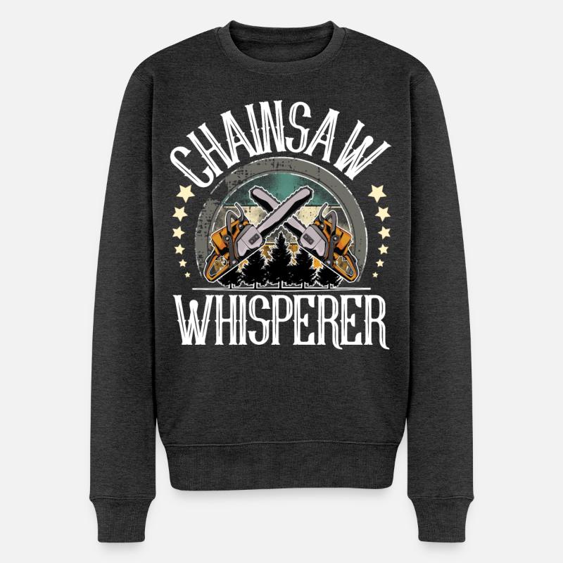 Bûcheron - Pull Premium bio Homme - anthracite chiné