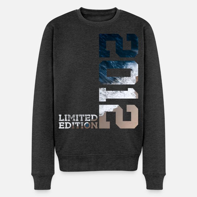 14E ANNIVERSAIRE ÉDITION LIMITÉE 2012 - Pull Premium bio Homme - anthracite chiné