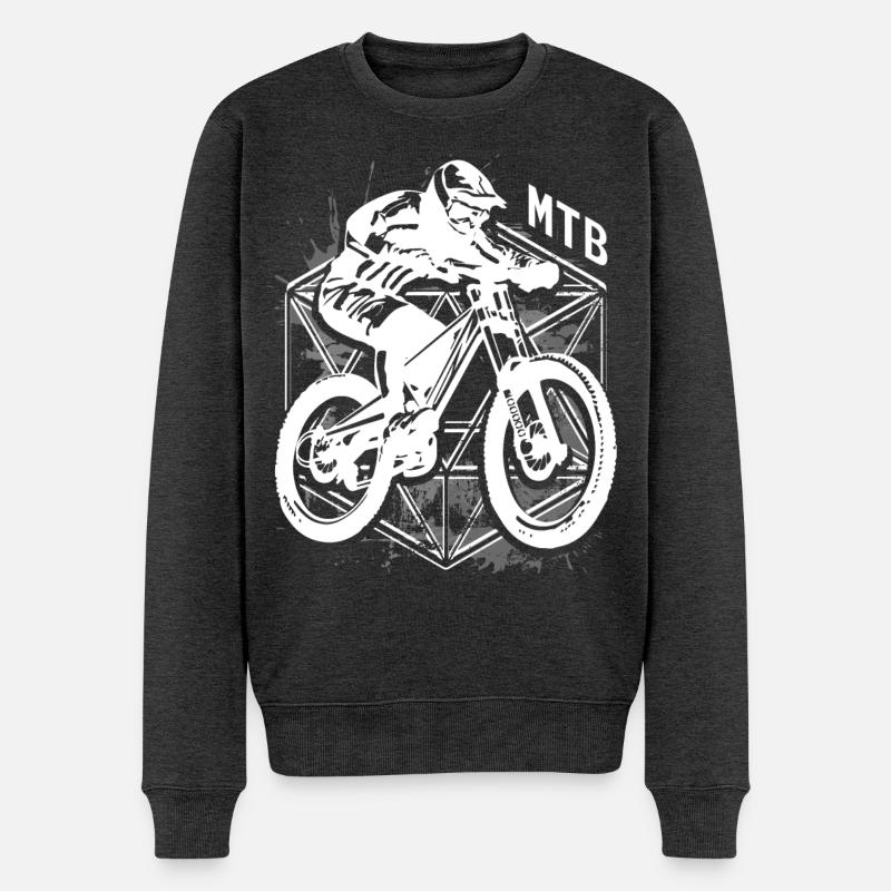 VTT - VTT - VTT - Descente - Pull Premium bio Homme - anthracite chiné