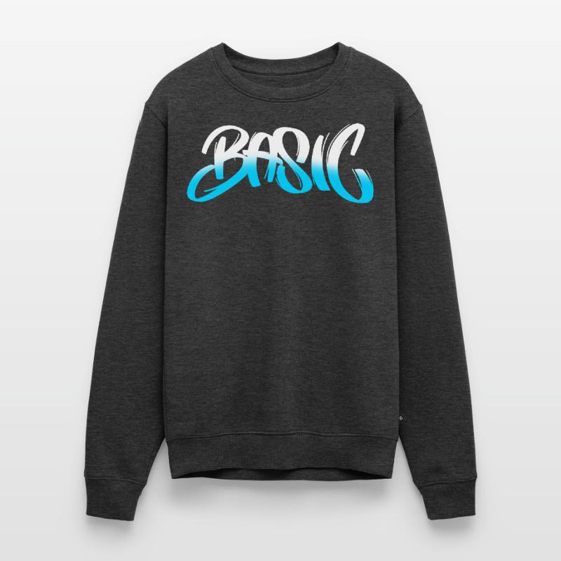 BASIC Graffiti Gradient Men's Premium Organic Jumper