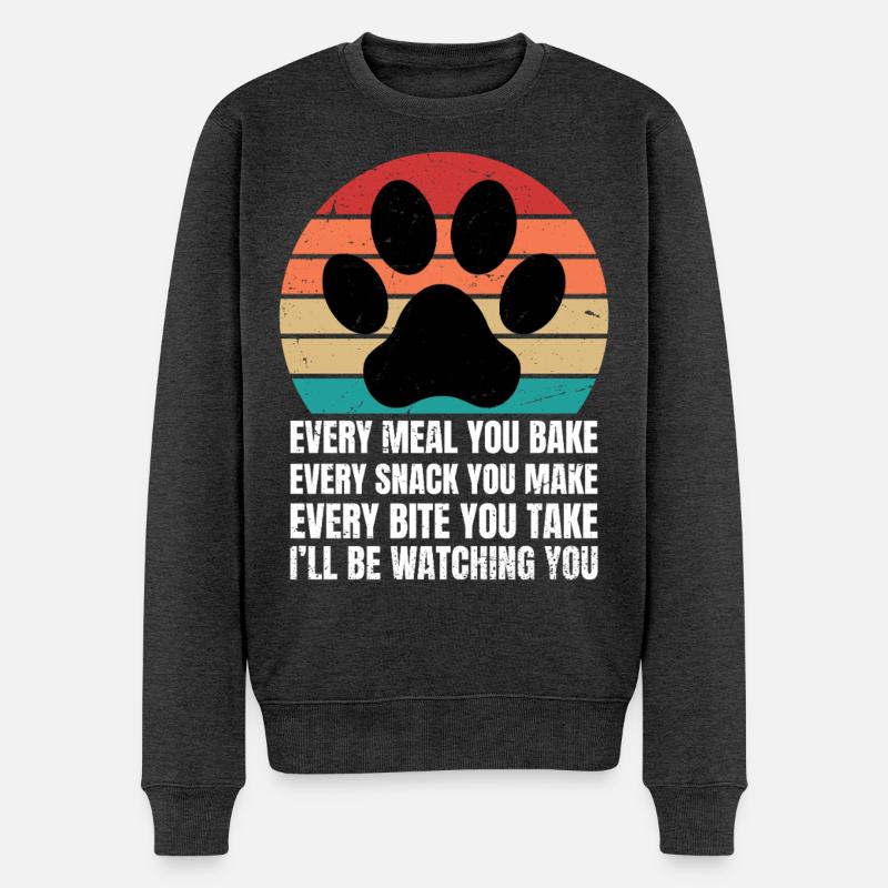 every meal you bake every snack you make - Männer Premium Bio Pullover - Anthrazit meliert