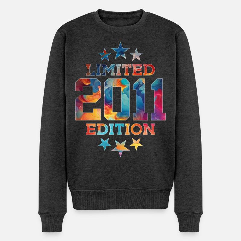 ÉDITION LIMITÉE 2011 15E ANNIVERSAIRE - Pull Premium bio Homme - anthracite chiné