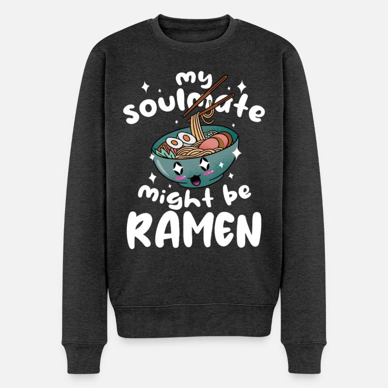 Soul Frames Dessin animé - Pull Premium bio Homme - anthracite chiné