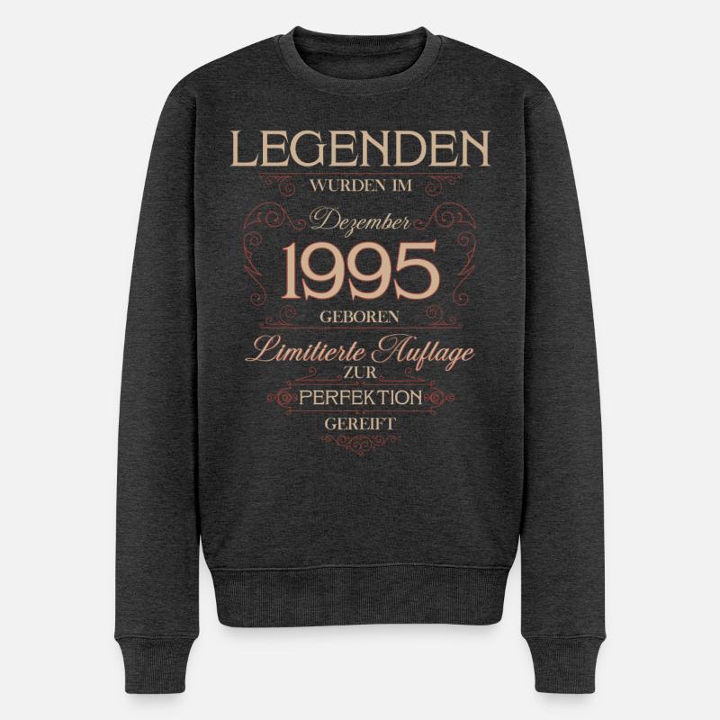30e anniversaire Légende Décembre 1995 - Pull Premium bio Homme - anthracite chiné