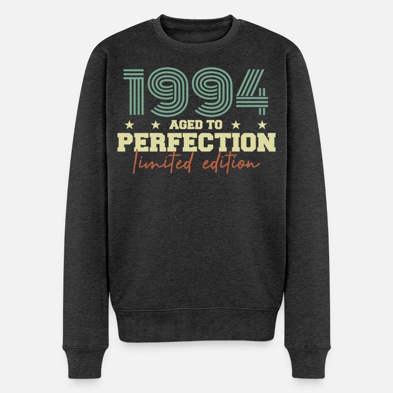 1994 - Pull Premium bio Homme - anthracite chiné