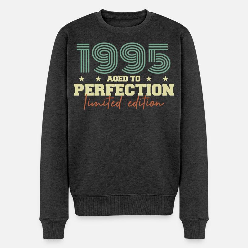 1995 - Pull Premium bio Homme - anthracite chiné