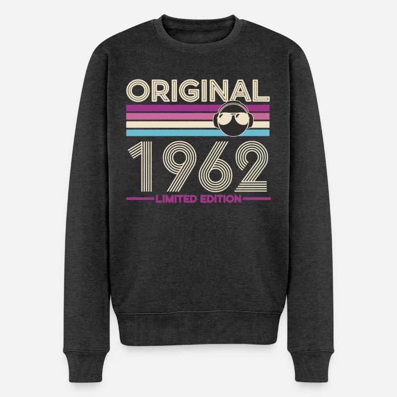 Original 1962 Édition Limitée - Pull Premium bio Homme - anthracite chiné