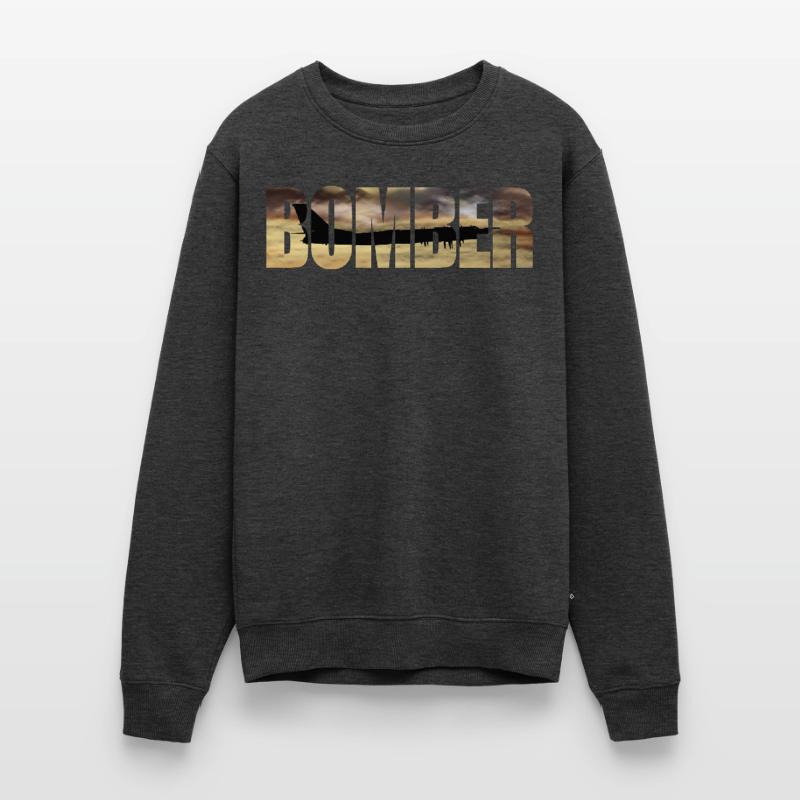 Bomber Tu-95 Männer Premium Bio Pullover