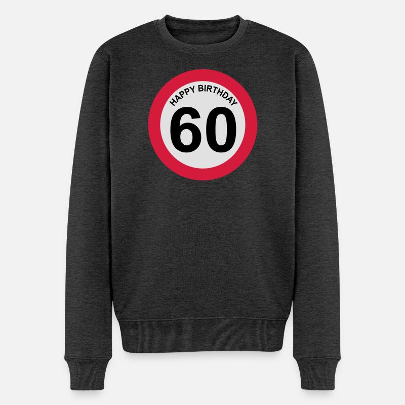 6061912 128071805 60 - Pull Premium bio Homme - anthracite chiné