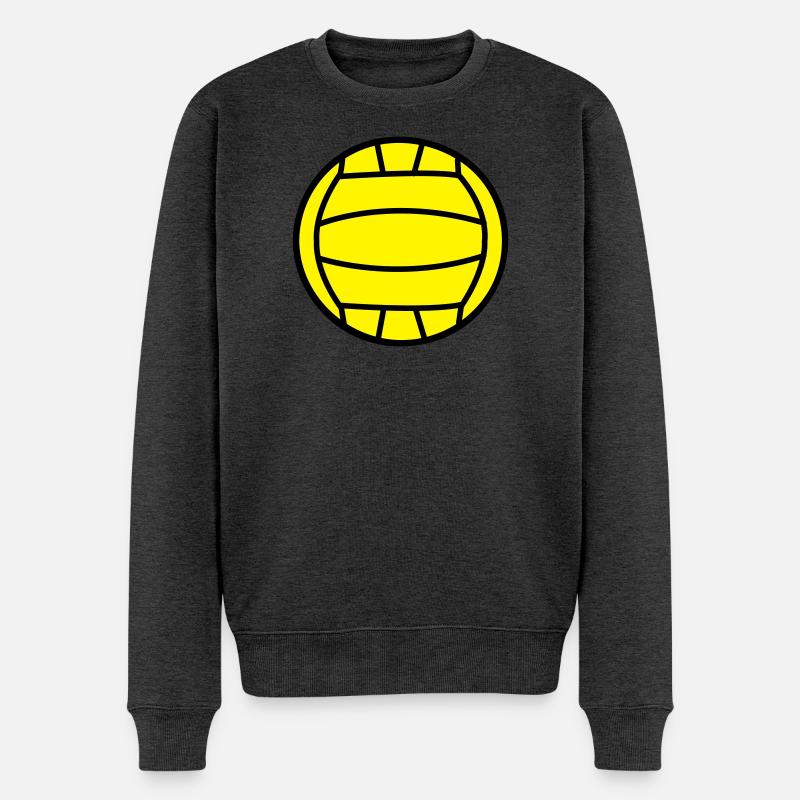 2541614 15552611 volley - Pull Premium bio Homme - anthracite chiné