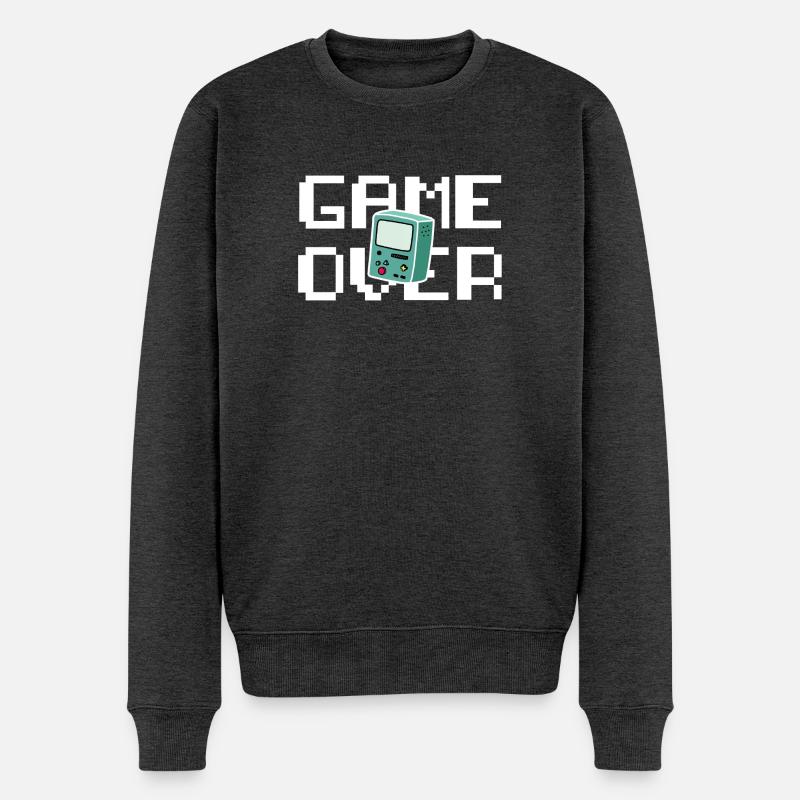 Jeu sur Retrogaming - Pull Premium bio Homme - anthracite chiné