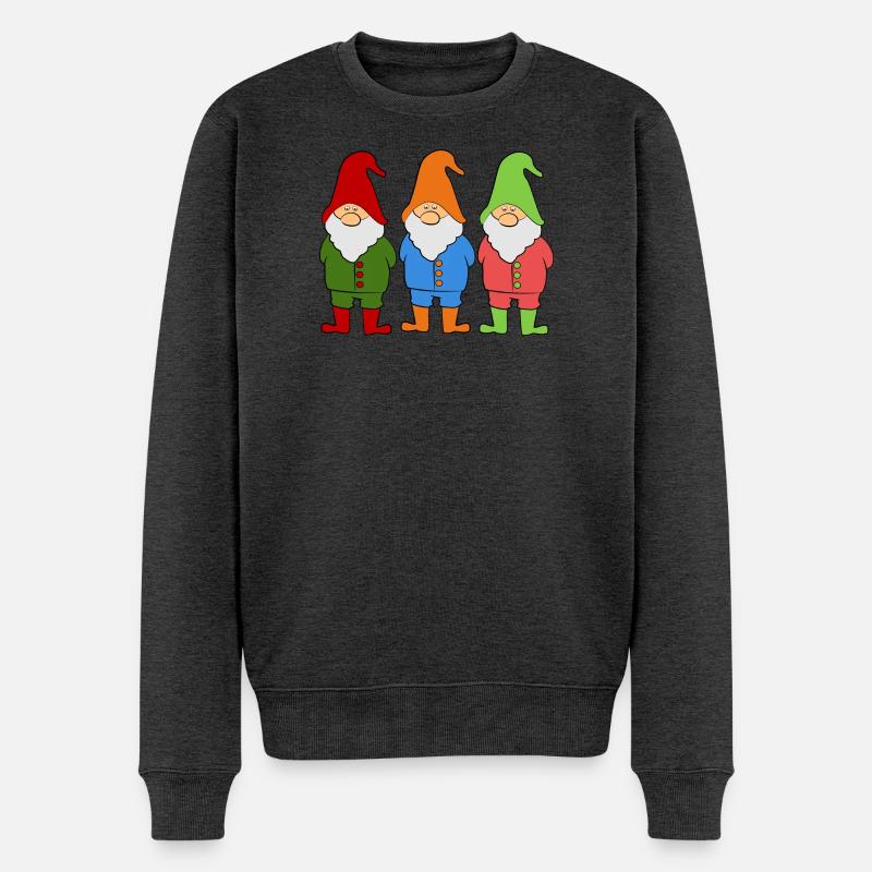 imp - Pull Premium bio Homme - anthracite chiné