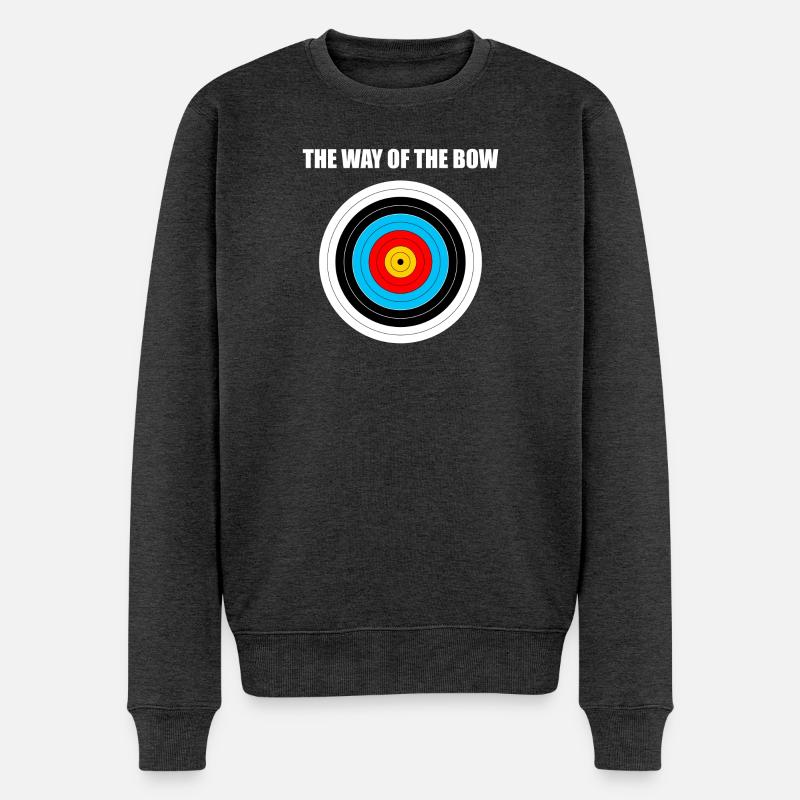 Cute Bow Hunting - Archery Target - Pull Premium bio Homme - anthracite chiné
