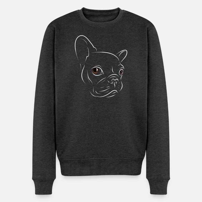 Chiot - Pull Premium bio Homme - anthracite chiné