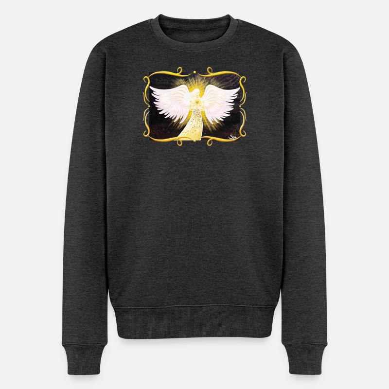 Der Lichtbringer - Sonja Ariel von Staden - Männer Premium Bio Pullover - Anthrazit meliert