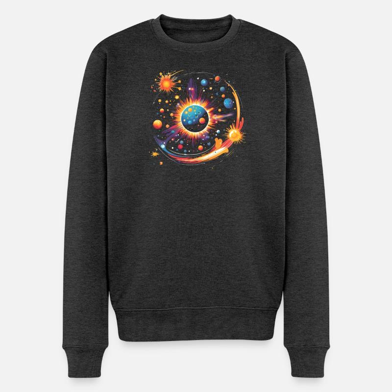 Big Bang - Pull Premium bio Homme - anthracite chiné