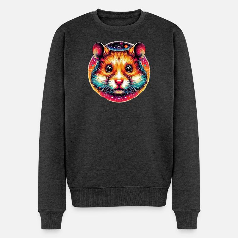 Hamster - Pull Premium bio Homme - anthracite chiné